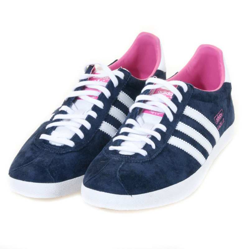 adidas gazelle og femme bleu marine